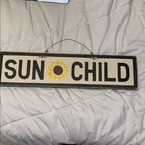 Sun child sign